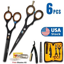 Hair Cutting Thinning Scissors Barber Shears Hairdressing Salon Professional Set