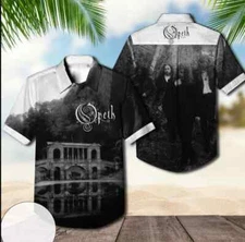 Opeth Morningrise Album Cover Hawaiian Shirt, shirt US size