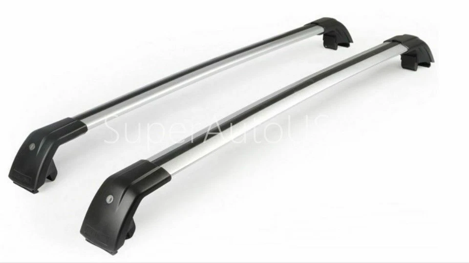 Barra transversal de techo superior apta para equipaje Audi Q7 2010-2015 Foto 2 de 4