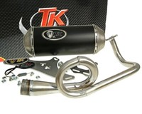 TurboKit Auspuff Turbo Kit Gmax 4T FüR Kymco Agility MMC 50 RS