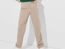 Wild Fable Jeans High Rise Straight Light Brown Neutral EasyRigid Casual NWT