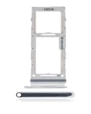 Dual Sim Card Tray Compatible For Samsung Galaxy A90 5G (A908 / 2019) (White)