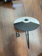 Roland CY-5 Hi Hat Cymbal Crash Splash with Ball Arm + Clamp CY5 Black White TD1