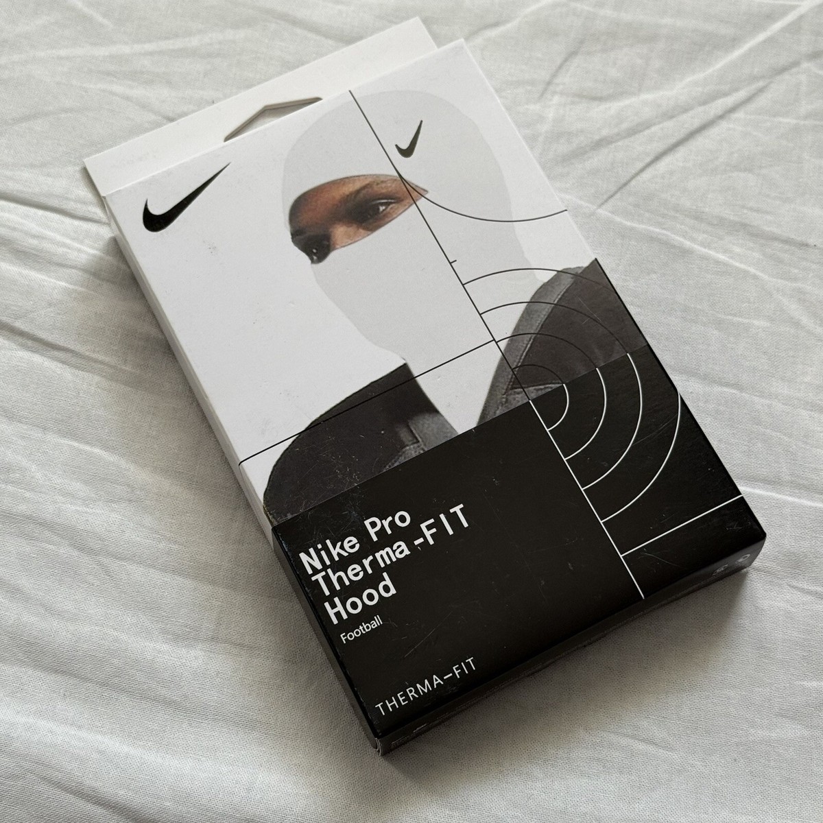 Nike Pro Hyperwarm Hood Balaclava White Ski Mask Nike