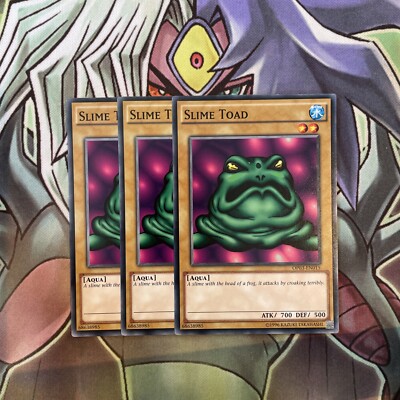 OP03-DE015 Schleimkröte Common x3 Top Zustand Yugioh