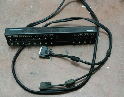 Matrox DMT/DCT DigiConnect Audio Digisuite breakout box for use with DigiMotion