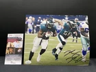 PHILADELPHIA EAGLES NIGEL BRADHAM SIGNED/AUTOGRAPHED 8X10 PHOTO W/JSA COA CHAMPS