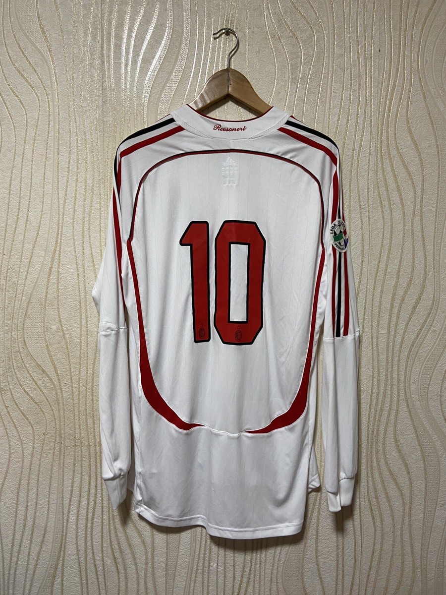 MILAN 2006 2007 AWAY SHIRT JERSEY LONG SLEEVE PLAYER ISSUE
