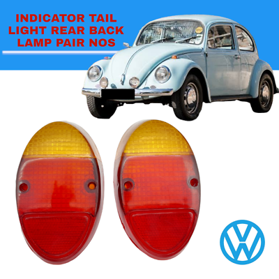 Indicator Tail Light Rear Back Lens Pair NOS Fits For Volkswagen