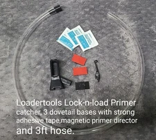 Loadertools spent primer catcher (black) upgrade for the LNL classic press