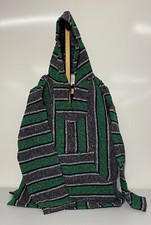 LARGE Many styles YOU CHOOSE  Baja Surfer Hoodie Skater Jacket Mexican Poncho