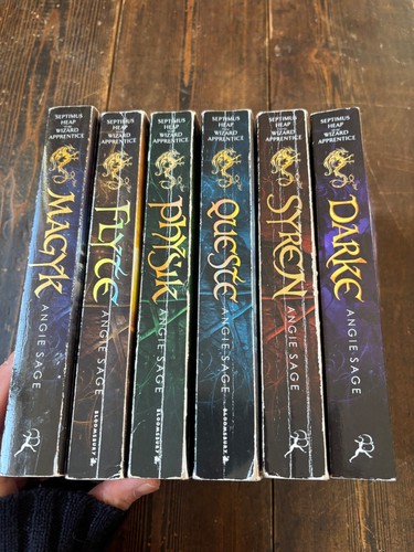 Angie Sage Septimus Heap 6 Books Collection Set - without FYRE