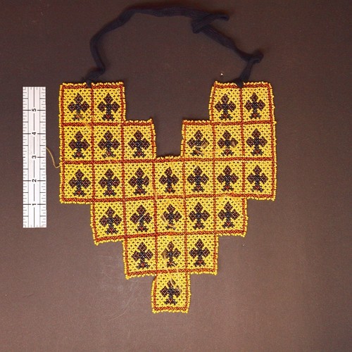 Belly Dance ATS Tribal Beaded NECKLACE Kuchi Afghani 805u3 - Picture 2 of 4