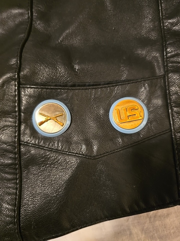 Allstate Leather Bikers Vest Veterans Womens Size Small Never In