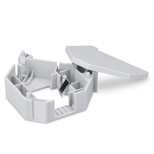 Set 16x Modulo Keystone per Cavi CAT 6A 16x Adattatore Guida DIN Presa RJ45 - Photo 4/8