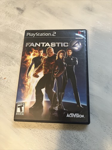 Fantastic Four PS2 PlayStation 2 DD Komplett CIB - (Getestet Kostenloser Versand!