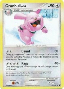 Granbull 39/106 D&P Great Encounters Uncommon PERFECT MINT! Pokémon