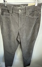 Women's High-Rise Corduroy Skinny Jeans Gray Universal Thread