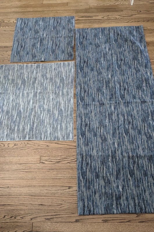 NEW MARVIC TEXTILES Chenille Upholstery Fabric WYCHWOOD- 70.5"L x 26.5"W+ BONUS
