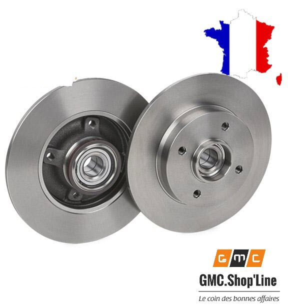 Disque de frein avec roulement pour Citroen C3 qui élimine les bruits arrière - 3