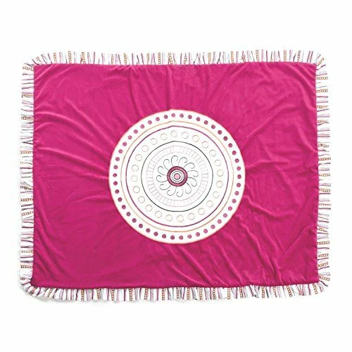 Juego de cama para cuna infantil One Grace Place Sophia Lolita, blanco/rosa/baya/naranja Foto 4 de 4