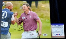 CAM CAMERON SMITH SIGNED AUTOGRAPH 8x10 PHOTO COA PSA/DNA THE BRITISH OPEN 1