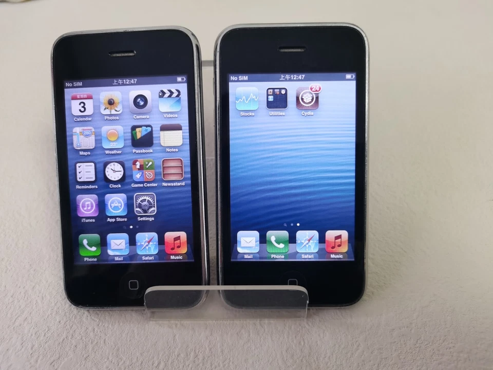 Original Apple iPhone 3nd 3GS - 8/16/32GB - Black /white (Unlocked) ( GSM) IOS 6 - Image 3 of 4