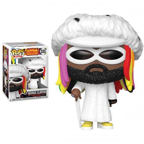 Funkadello George Clinton POP Rocks #333 Vinyl Figure FUNKO