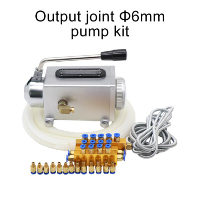 Y-8 Lubricating Oil Pump Manual Oil Pump Metal Punch Machine Tool Hand Pump CNC