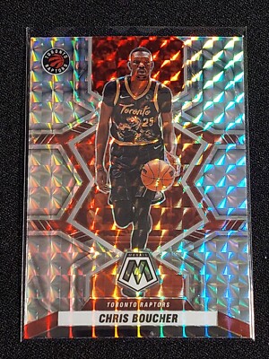 Panini Mosaic 2021-22 Chris Boucher #113 Silver Mosaic