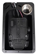 Premium Pre-Drilled Lowrance Ghost Recessed Trolling Motor Foot Pedal  Tray