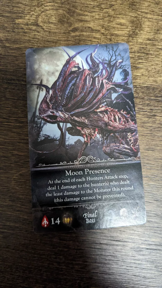 Bloodborne: The Card Game – The Hunter's Nightmare, Board Game