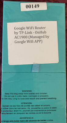 Google/TP-LINK OnHub AC1900 Wireless Wi-Fi Router BLUE NEW!