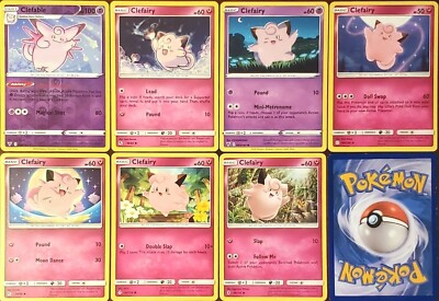 7x) CLEFABLE CLEFAIRY - Pokemon Cards Collection Set | eBay