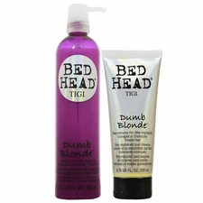 2pc Combo Bed Head Dumb Blonde Shampoo 13.5oz and Conditioner 6.76oz 