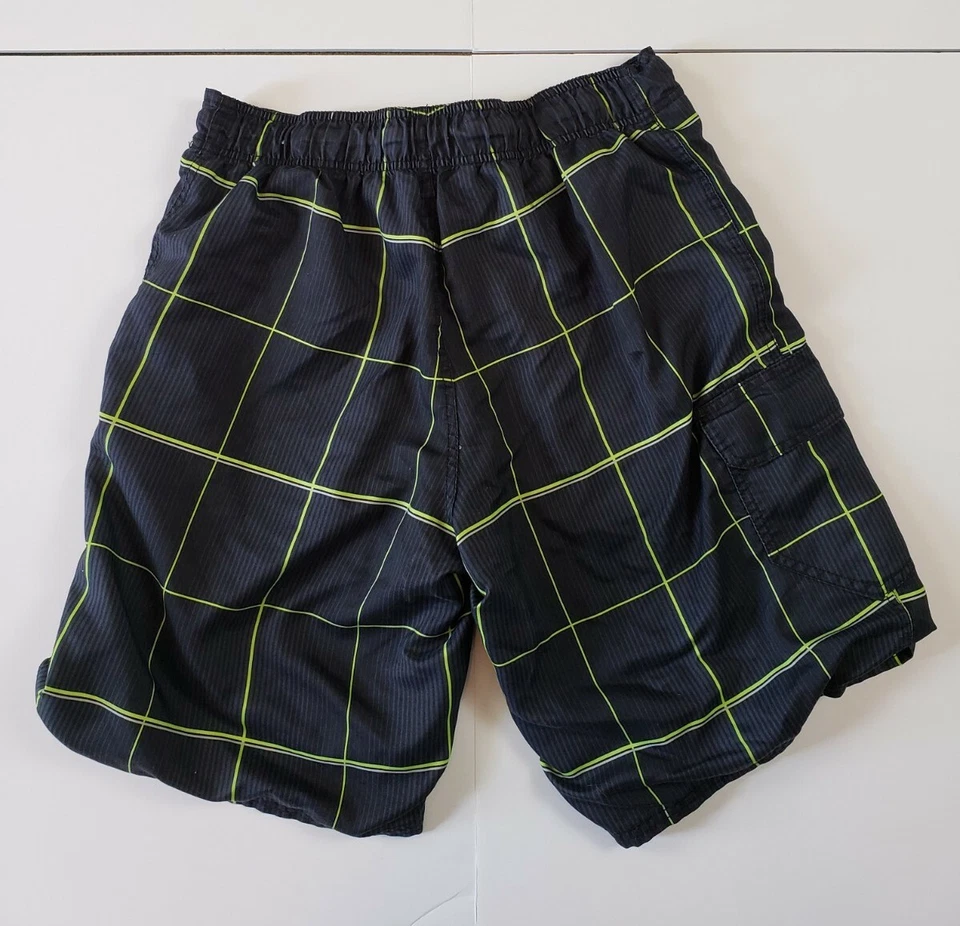 Pantalones Cortos Ocean Pacific Op Para Hombres Med 32 34 Natación Negro Rayas Ventana Foto 2 de 4