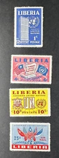 Liberia #338-340 C70 Mint  Complete Set