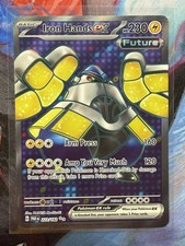 Iron Hands ex Paradox Rift 223/182 Holo Pokemon NM