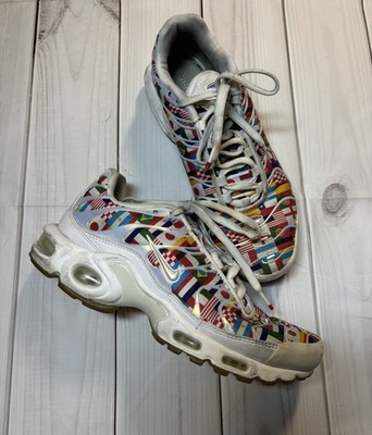 Nike Air Max Plus  international Flag  Sneakers 2018 World Cup Size 7 AO5117-100
