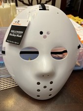 NEW 2025 Halloween Hockey Mask Friday The 13th Jason Costume Adult One Size
