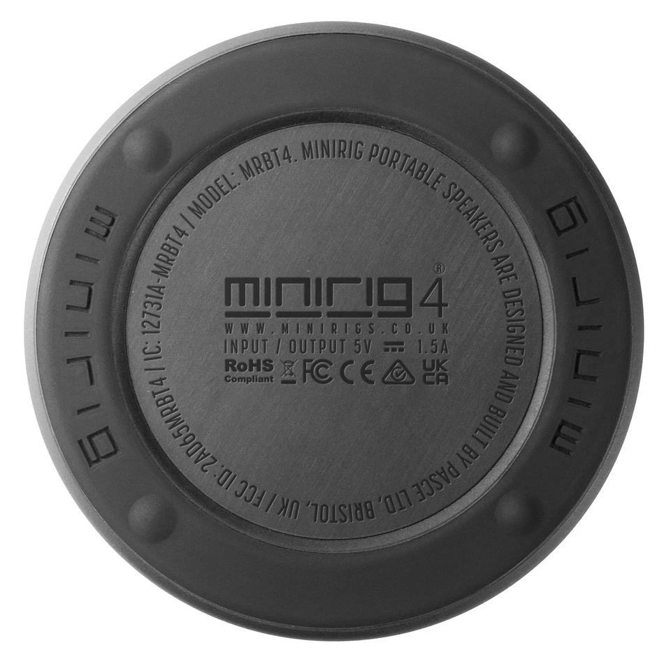 Minirig 4 Black Portable Bluetooth Speaker 50W USB Type-C PD High Power - Image 4 of 4