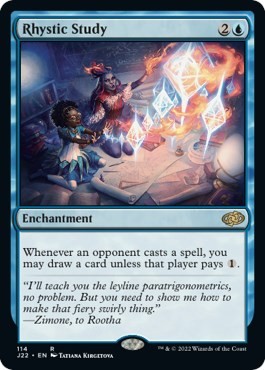 Rhystic Study #114 ** (NM) - Jumpstart 2022 MTG