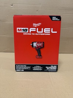 Milwaukee 2967-20 M18 FUEL 1/2'' High Torque Impact Wrench w/ Friction Ring NEW