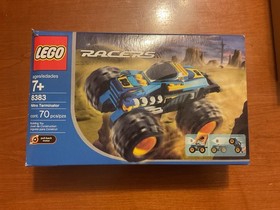 LEGO Racers: Nitro Terminator (8383) With Box And Instructions Missing 2 Sticker