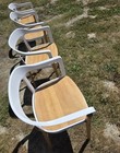 Authentic MAGIS  Steelwood Dining Chairs Set Of 4 — photo 2