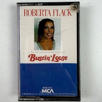 Roberta Flack Bustin' Loose Cassette 1981 MCA Soundtrack Motion Picture