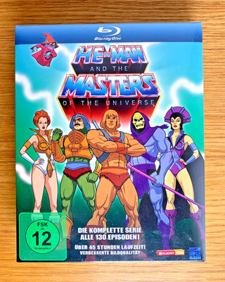 He-Man Masters Universe Blu-ray Disc Serie Box komplett 130 Episoden NEU Folie