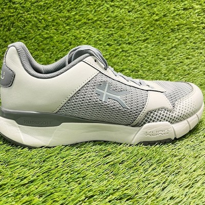 Kuru Quantum 2.0 Mens Size 10.5E Gray White Athletic Running Shoes Sneakers