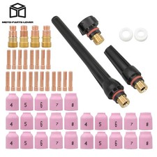 Collets 58 Pack TIG Welding Torch Kit 040" 1/8" Gas Lens Setup For WP-9/20/25