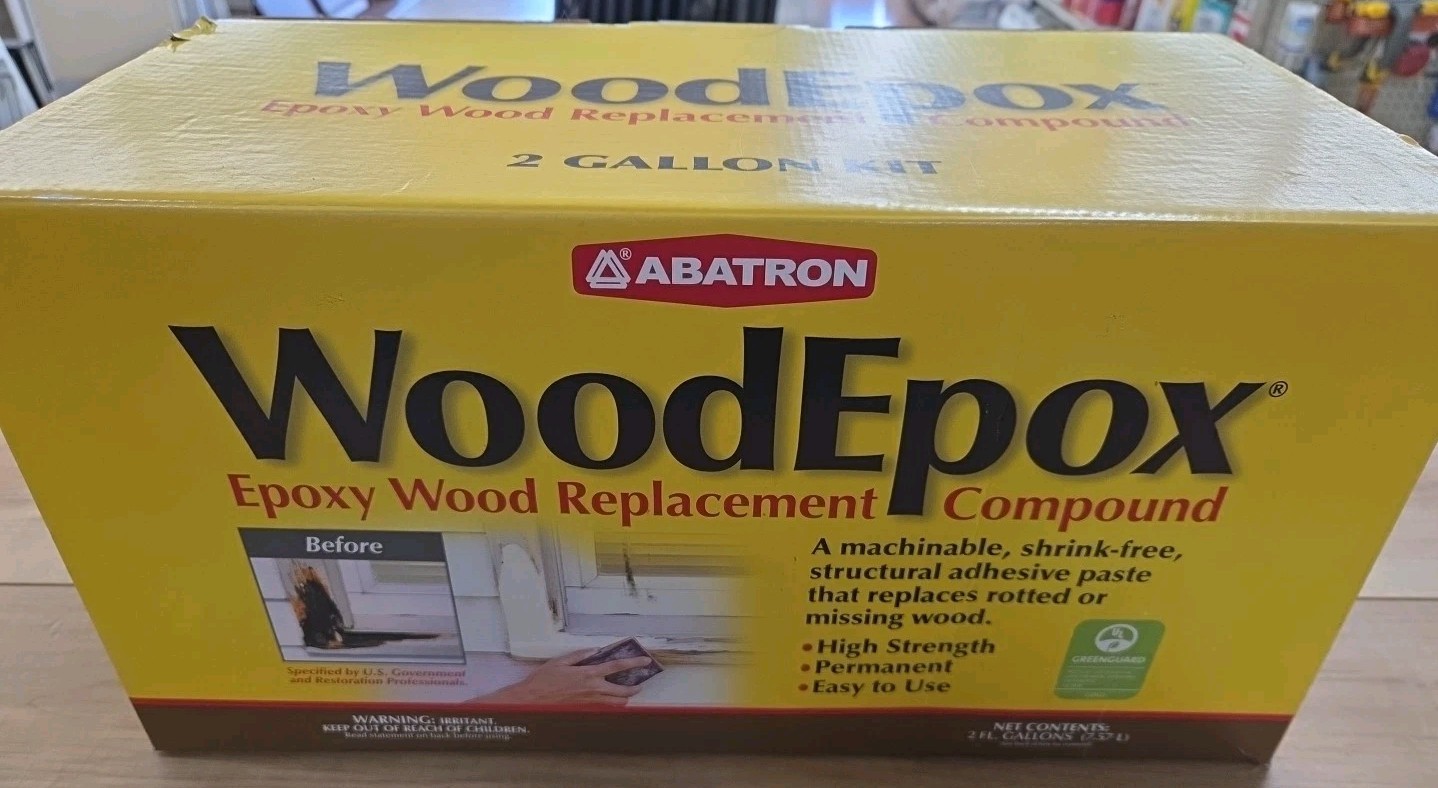 Abatron WoodEpox Epoxy Wood Replacement Compound (2 Gallons)-image